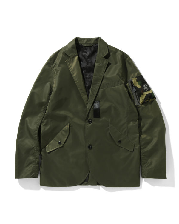 Pánské Bundy Bape Military Tailored Zelene | 58102ZYQL