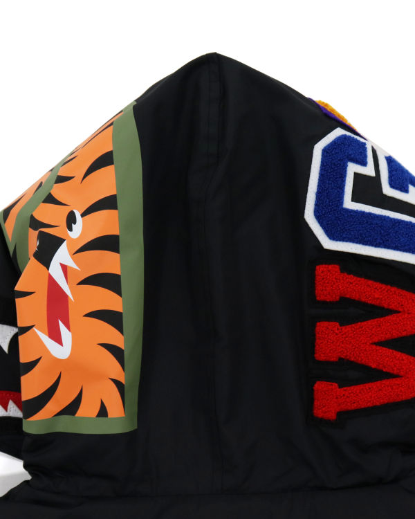 Pánské Bundy Bape Mulit Pocket Shark Černé | 46218IQNF