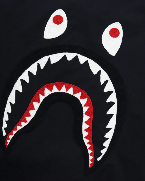 Pánské Bundy Bape Shark Coach Černé | 54390LUOF