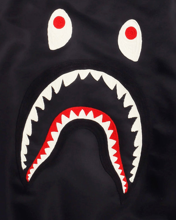 Pánské Bundy Bape Shark Loose Fit Ma-1 M Bomber Černé | 47823PBNS