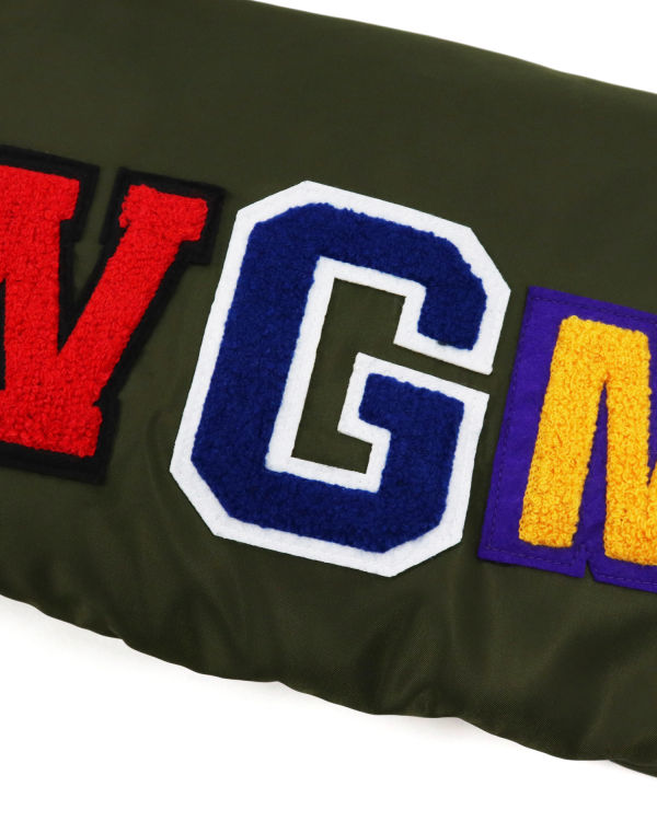 Pánské Bundy Bape Shark Loose Fit Ma-1 M Bomber Zelene | 76142YGWJ