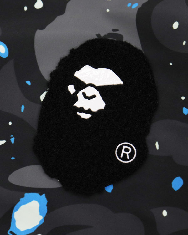 Pánské Bundy Bape Space Camo Loose Fit MA-1 Černé | 16095FDGA