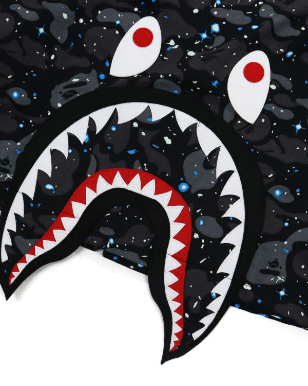 Pánské Bundy Bape Space Camo Shark M-65 Černé | 72436MQXE