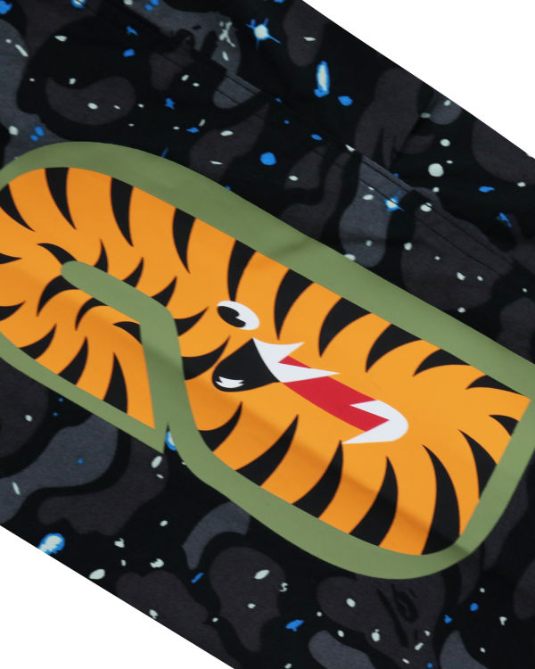Pánské Bundy Bape Space Camo Shark M-65 Černé | 72436MQXE