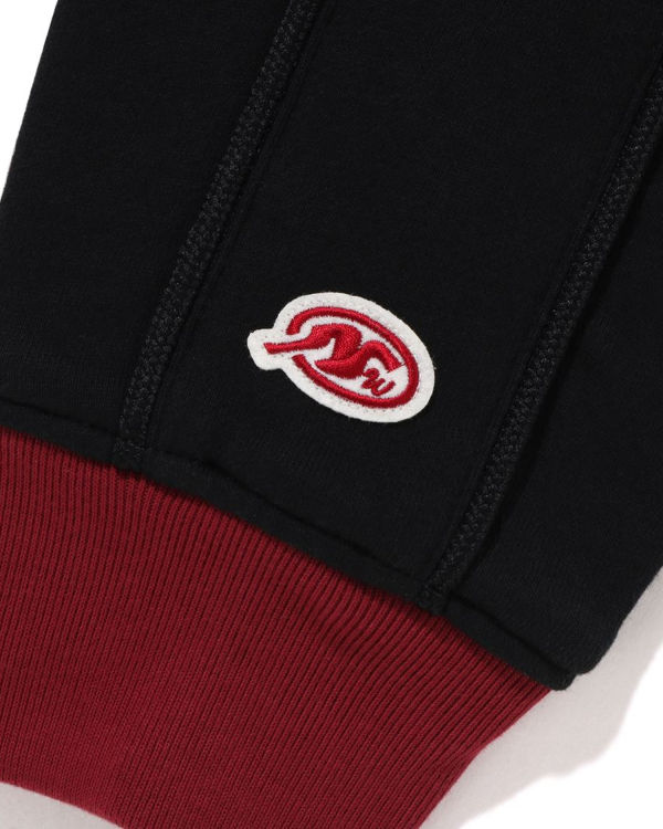 Pánské Bundy Bape Sweat Varsity Světle Červené | 18902PSZQ