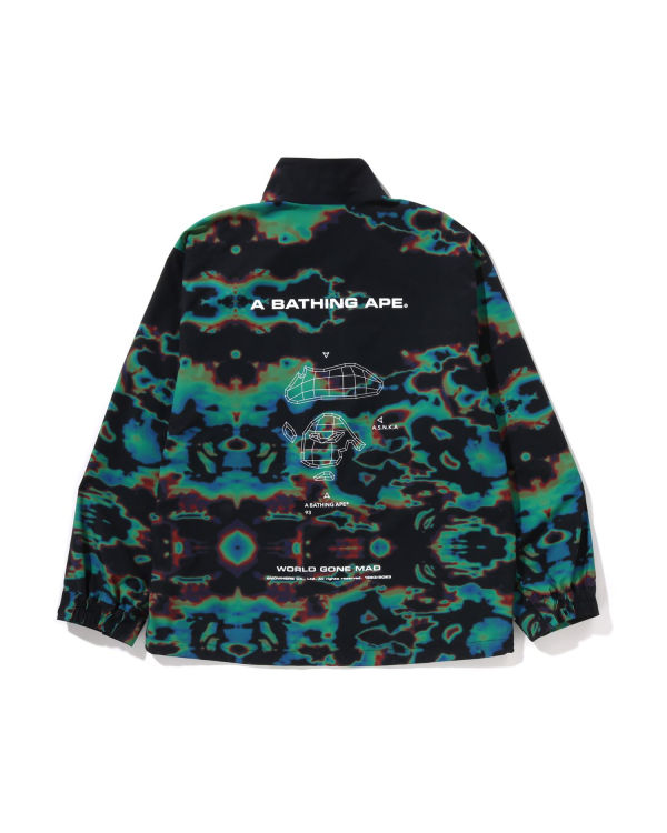 Pánské Bundy Bape Thermography Loose Fit M-65 Černé | 61704OHJR