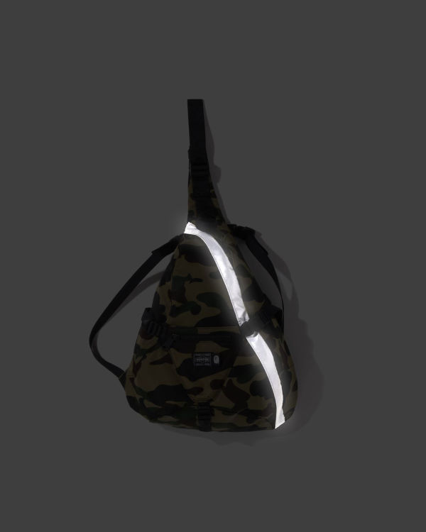 Pánské Kabelky Přes Rameno Bape Porter 1st Camo One Zelene | 51897BWSP