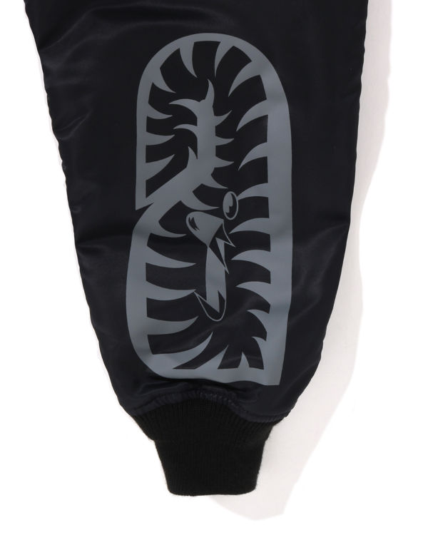 Pánské Kabáty Bape Shark Loose Fit MA-1 Černé | 23846PSBH