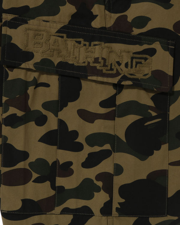 Pánské Kalhoty Bape 1st Camo 6 Pocket Zelene | 59782UQYG
