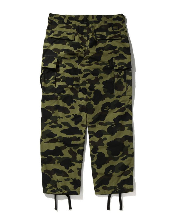 Pánské Kalhoty Bape 1st Camo Cargo Zelene | 08794VBOI