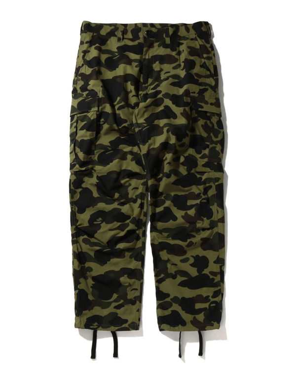 Pánské Kalhoty Bape 1st Camo Cargo Zelene | 08794VBOI