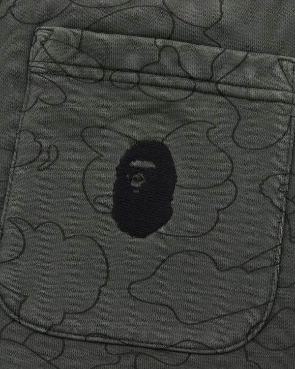 Pánské Kalhoty Bape Line 1st Camo Washed Slim Černé | 76518EQDX