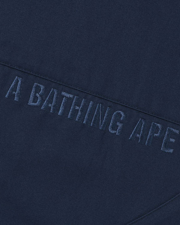 Pánské Kalhoty Bape Loose Fit Chino Tmavě Blankyt Blankyt | 98543GFOJ