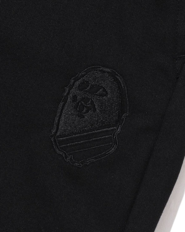 Pánské Kalhoty Bape Loose Fit Chino Černé | 31254JRGD