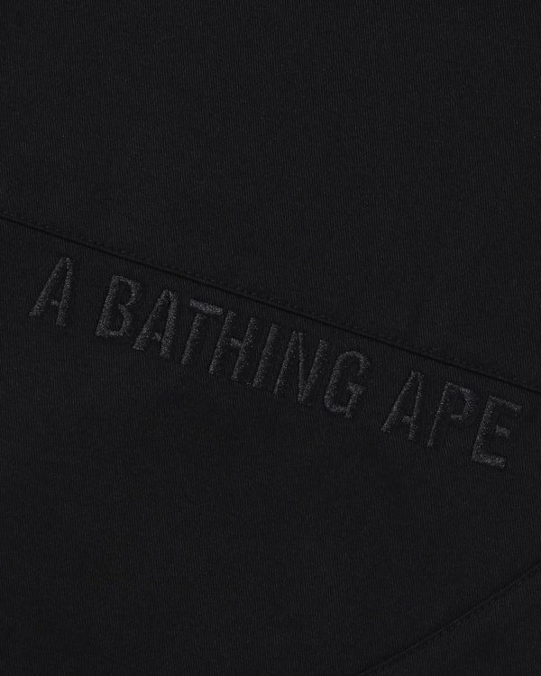 Pánské Kalhoty Bape Loose Fit Chino Černé | 31254JRGD