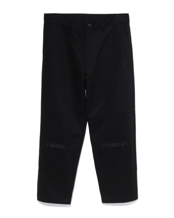 Pánské Kalhoty Bape Loose Fit Chino Černé | 31254JRGD