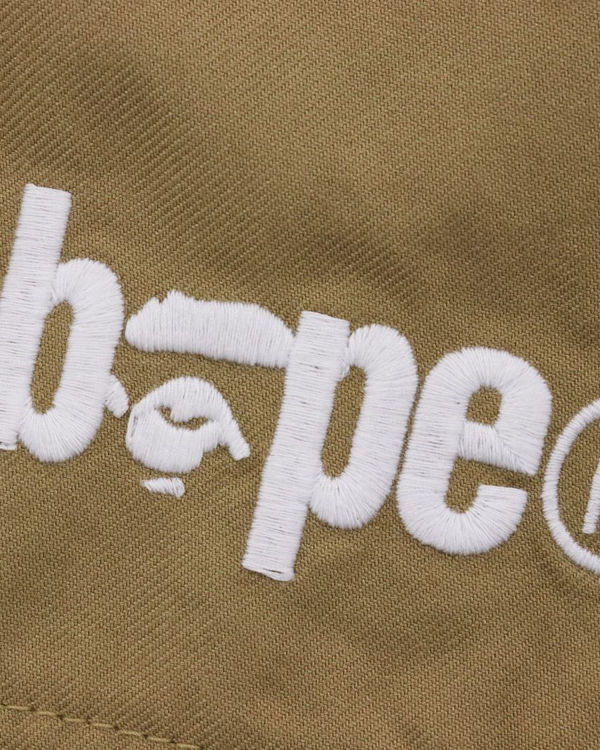 Pánské Kalhoty Bape Painter Béžový | 35641ATBC