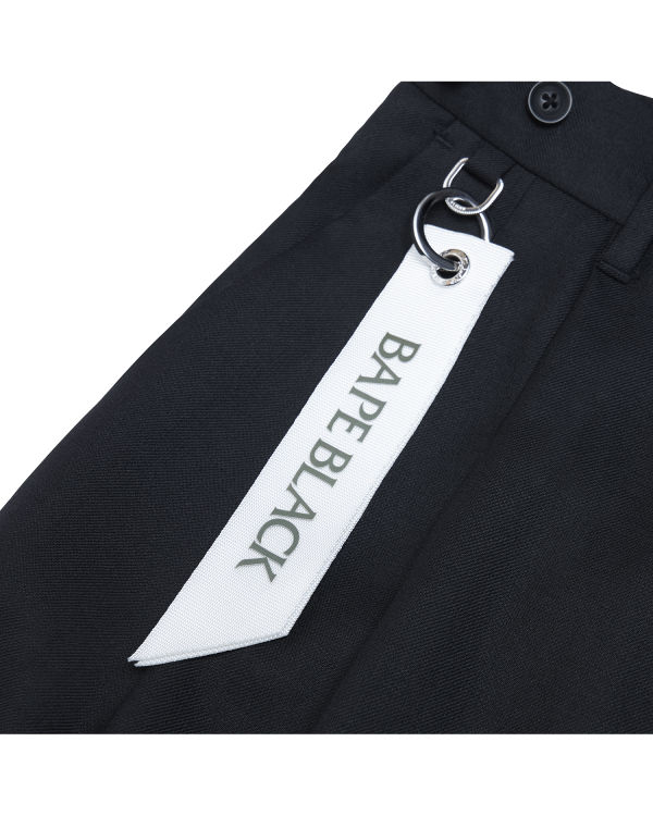 Pánské Kalhoty Bape Plisovaný Černé | 68347TKBI