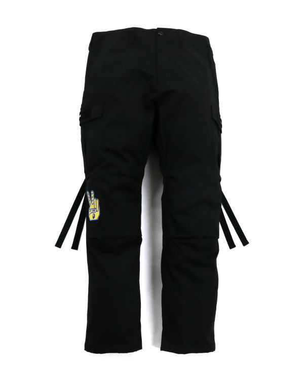 Pánské Kalhoty Bape Relaxed Fit 6 Pocket Černé | 43628TVDG
