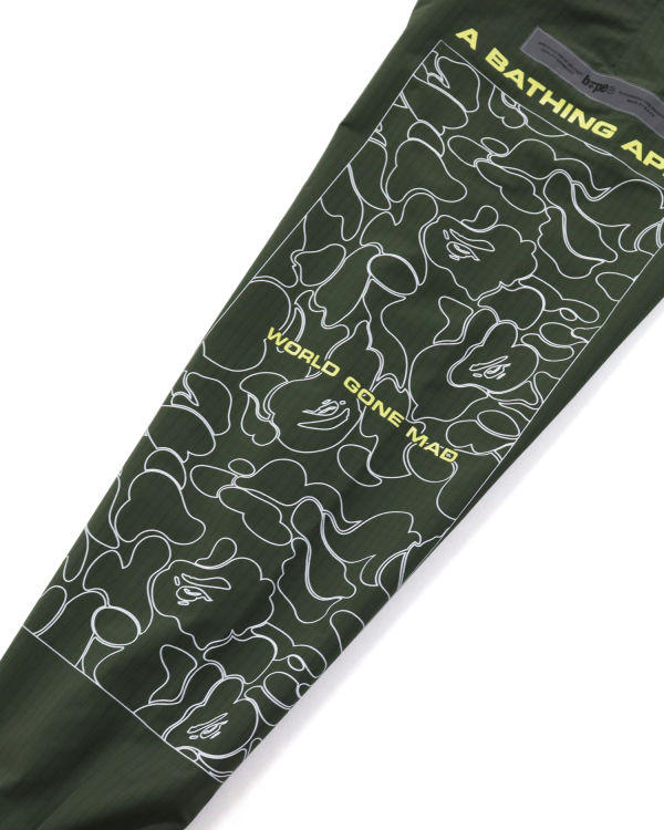 Pánské Kalhoty Bape Rip Stop Track Zelene | 43162WBQA
