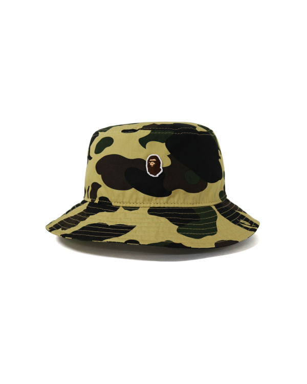Pánské Klobouky Bape New Era 1st Camo Bucket Žluté | 53270WJCG