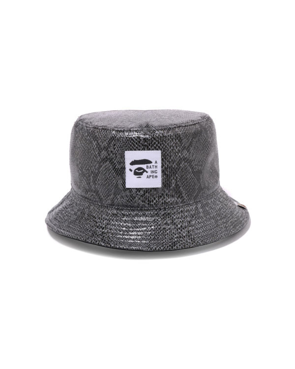 Pánské Klobouky Bape Snake Reversible Bucket Šedé | 30127YAOT