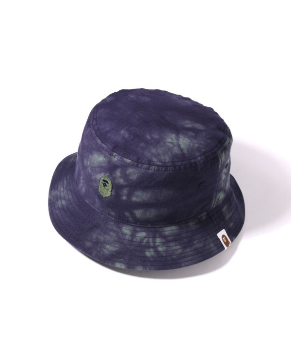 Pánské Klobouky Bape Tie Dye One Point Bucket Fialové | 25061DHBO