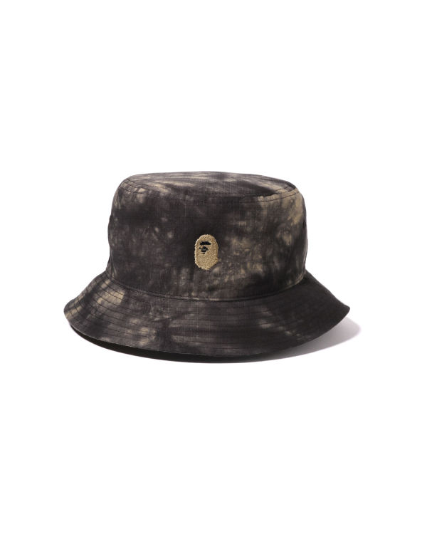 Pánské Klobouky Bape Tie Dye One Point Bucket Černé | 43019SRCL