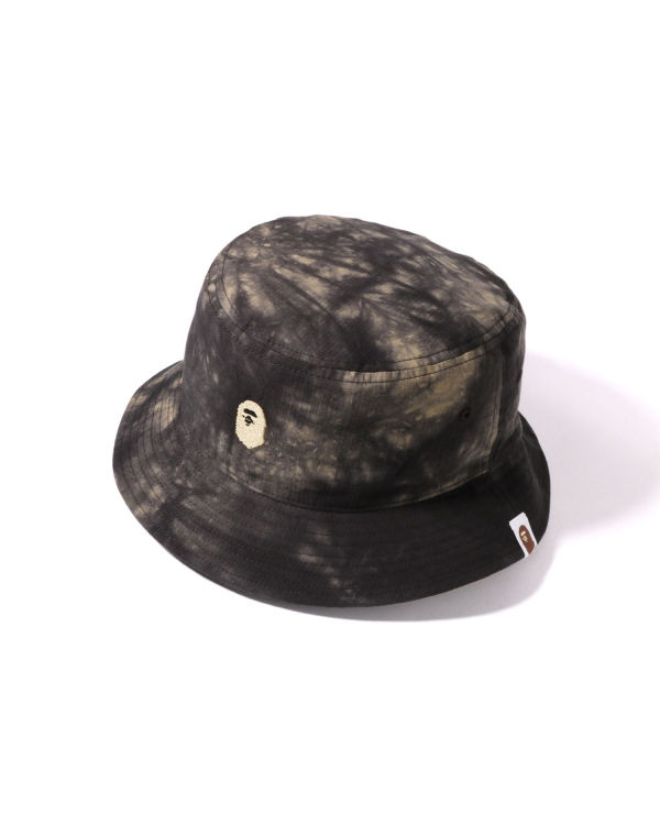 Pánské Klobouky Bape Tie Dye One Point Bucket Černé | 43019SRCL