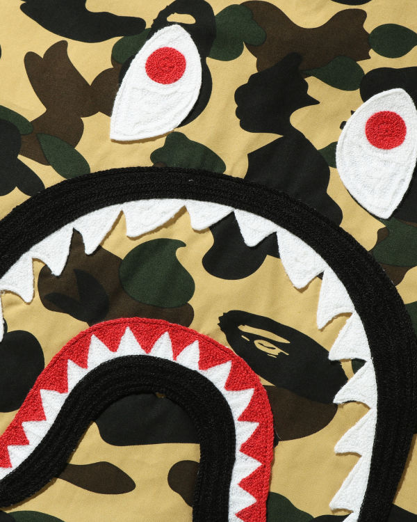 Pánské Košile Bape 1st Camo Shark Relaxed Fit Military Žluté | 94830FBLJ