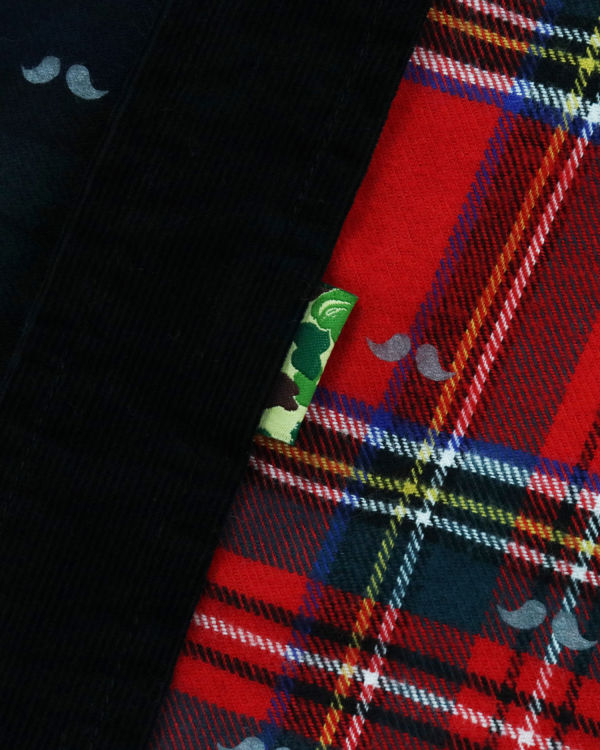 Pánské Košile Bape Flannel Check Multi Patter Viacfarebný | 28649PJHA