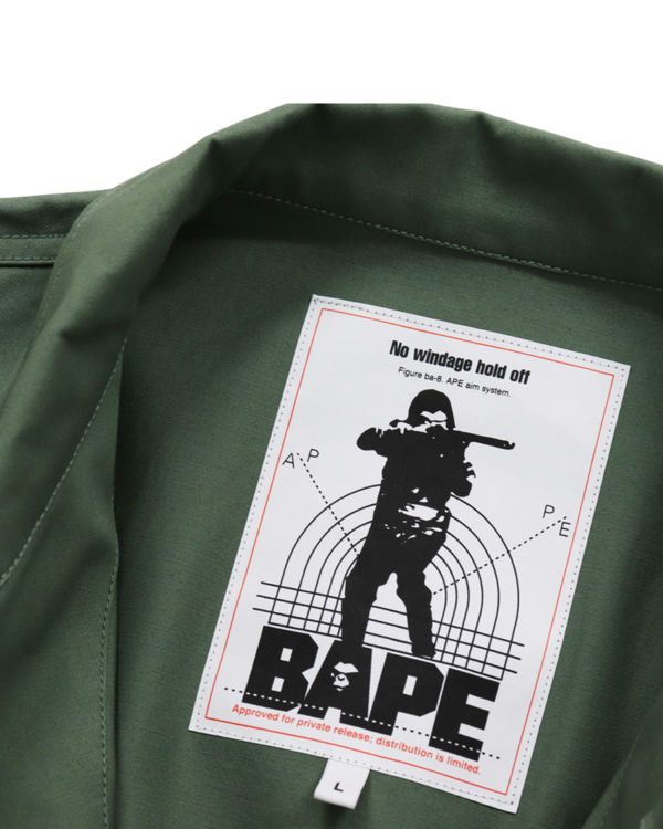 Pánské Košile Bape Relaxed Fit Military Tyrkysové | 13972YBMS