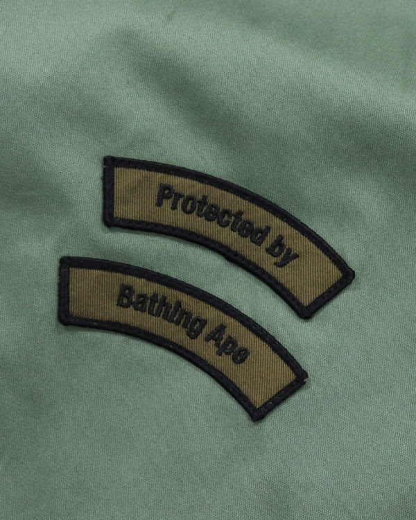 Pánské Košile Bape Relaxed Fit Military Tyrkysové | 13972YBMS