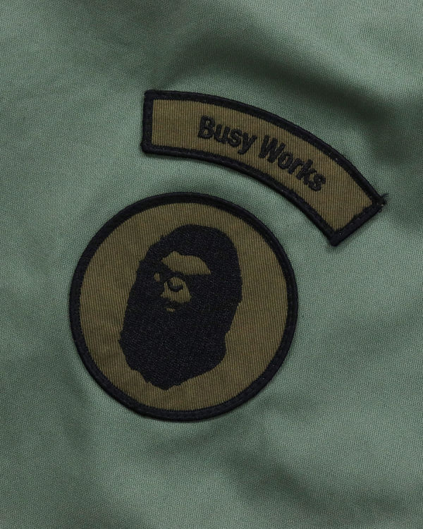 Pánské Košile Bape Relaxed Fit Military Tyrkysové | 13972YBMS