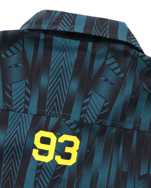 Pánské Košile Bape Speed Racer Relaxed Fit Blankyt | 06345BERH