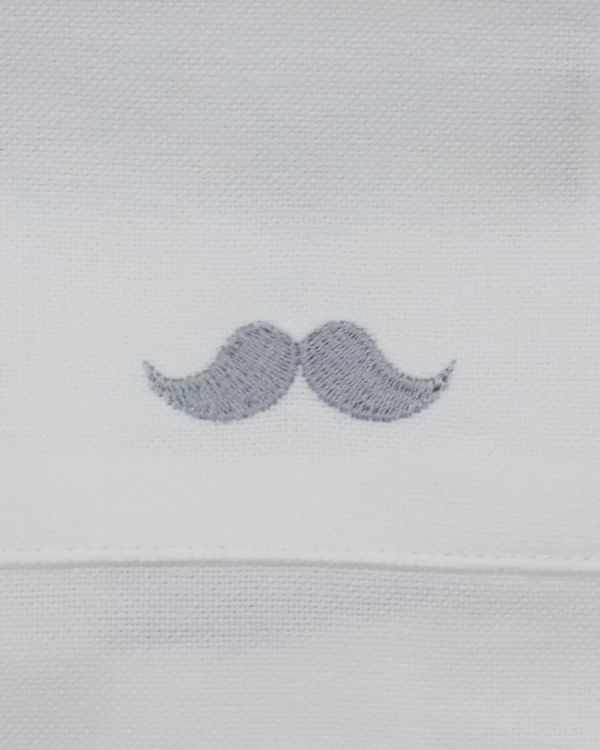 Pánské Košile Bape Široké Logo Print Bílé | 30521PQHL