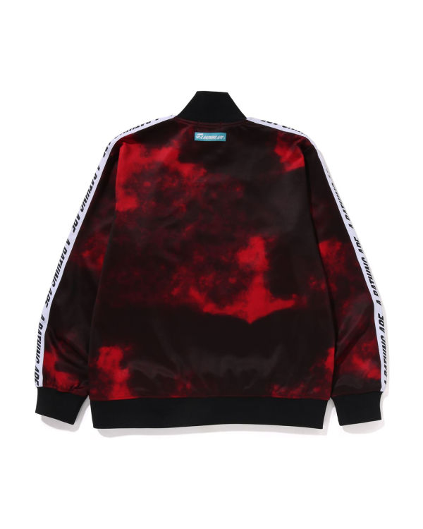 Pánské Mikiny Bape A Bathing Ape Dye Track Světle Červené | 35904FPWH