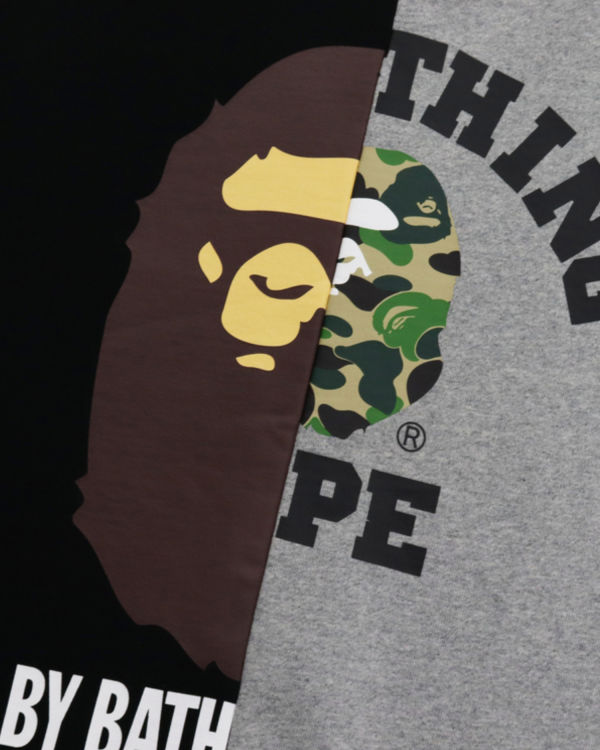 Pánské Mikiny Bape College & By Bathing Loose Fit Černé | 01386GTWS
