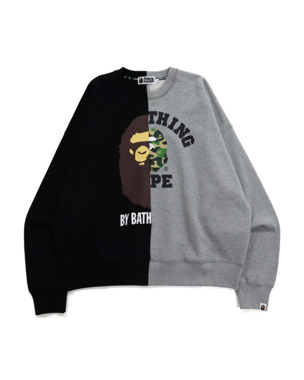Pánské Mikiny Bape College & By Bathing Loose Fit Černé | 01386GTWS
