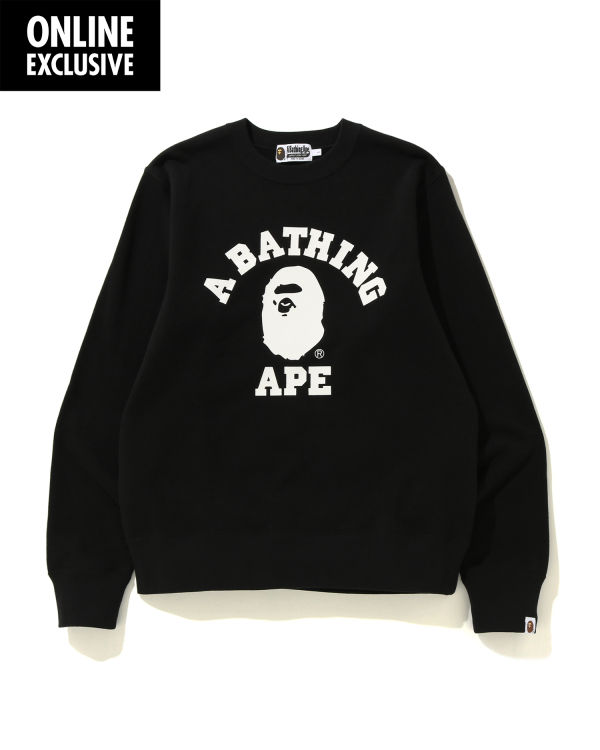 Pánské Mikiny Bape College Černé | 58324ONPX