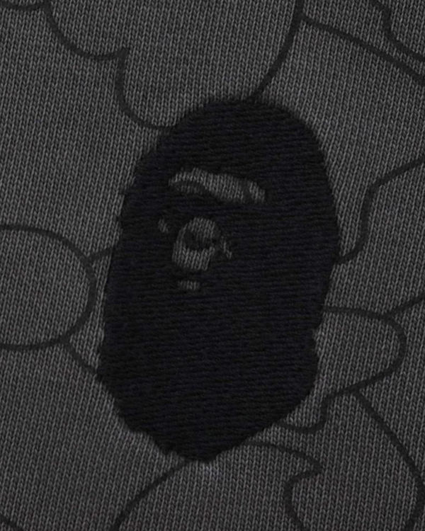 Pánské Mikiny Bape Line 1st Camo Washed Relax Černé | 65721JFSX