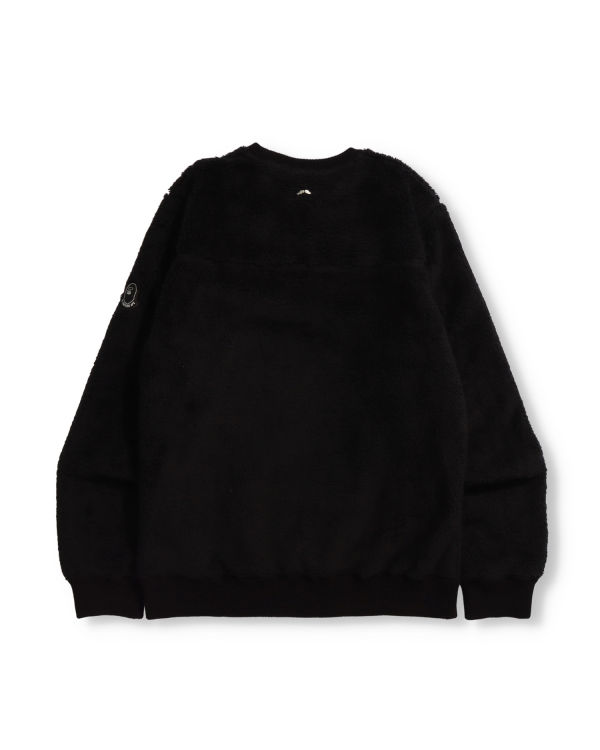 Pánské Mikiny Bape Mr Boa crew neck Černé | 76102QKZN