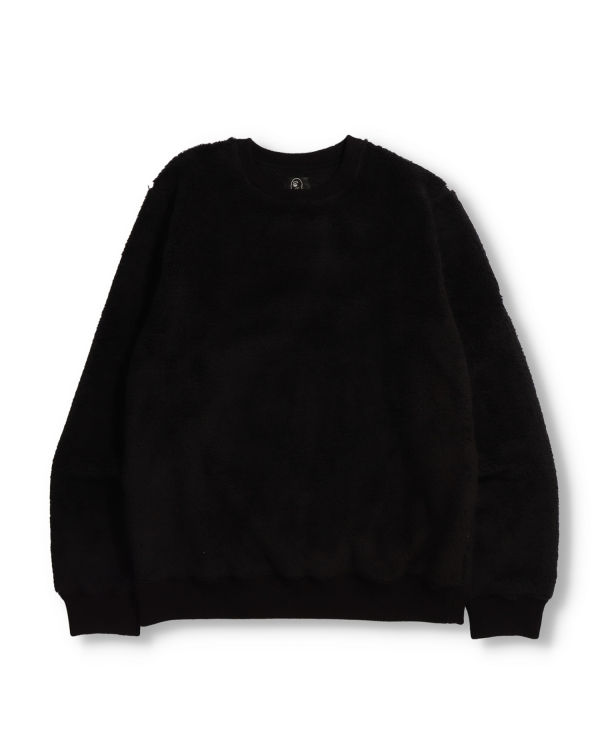 Pánské Mikiny Bape Mr Boa crew neck Černé | 76102QKZN