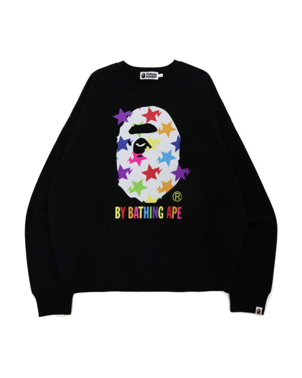 Pánské Mikiny Bape STA Pattern By Bathing Ape Černé | 17283NXDZ