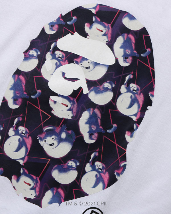 Pánské Mikiny Bape X Ghostbusters Ape Head Crewneck Bílé | 79438PSWZ