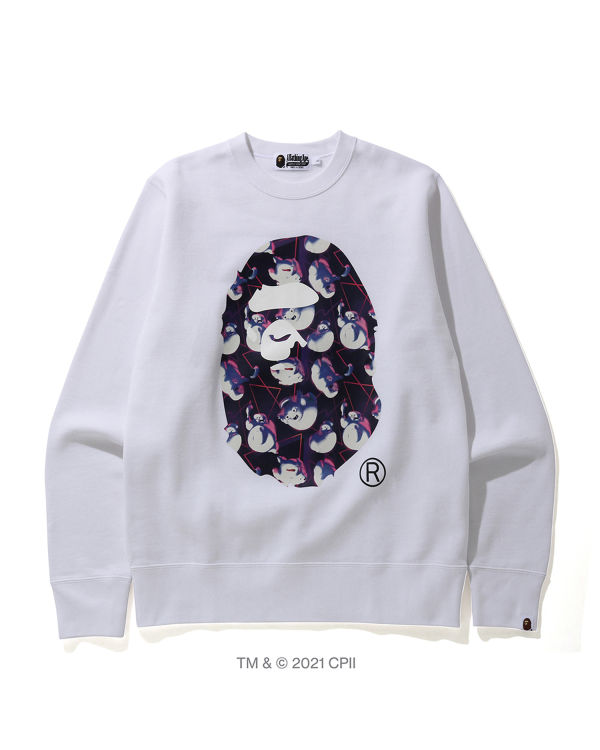 Pánské Mikiny Bape X Ghostbusters Ape Head Crewneck Bílé | 79438PSWZ