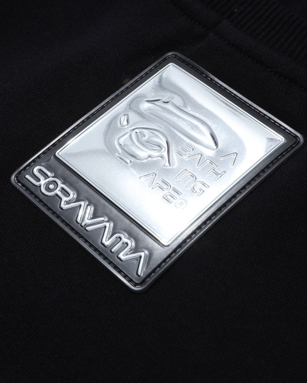 Pánské Mikiny Bape X Hajime Sorayama Crewneck Černé | 34916KRSB