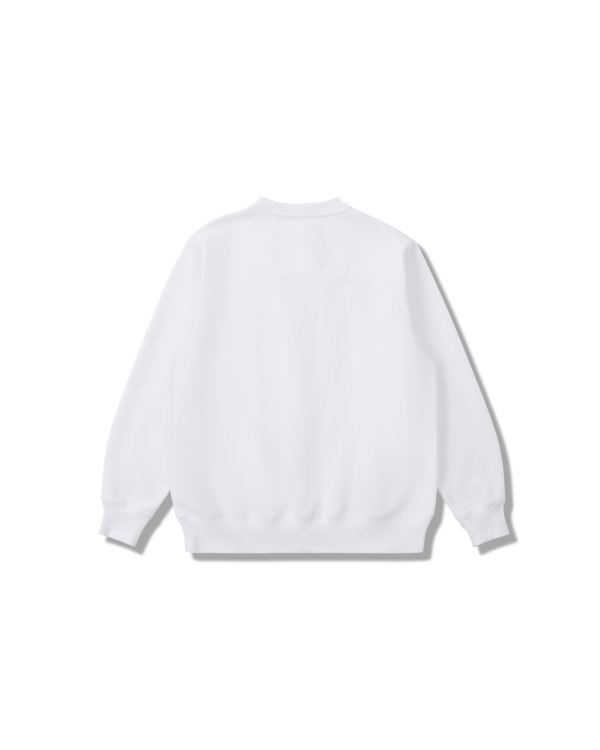 Pánské Mikiny Bape X Hajime Sorayama Shark Crewneck Bílé | 26031NXJM