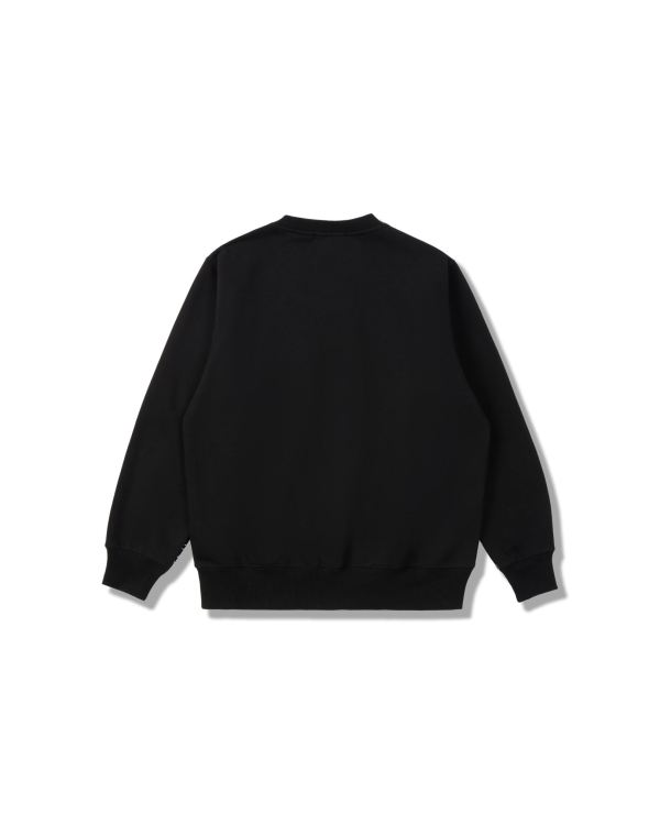 Pánské Mikiny Bape X Hajime Sorayama Shark Crewneck Černé | 35629UAQX