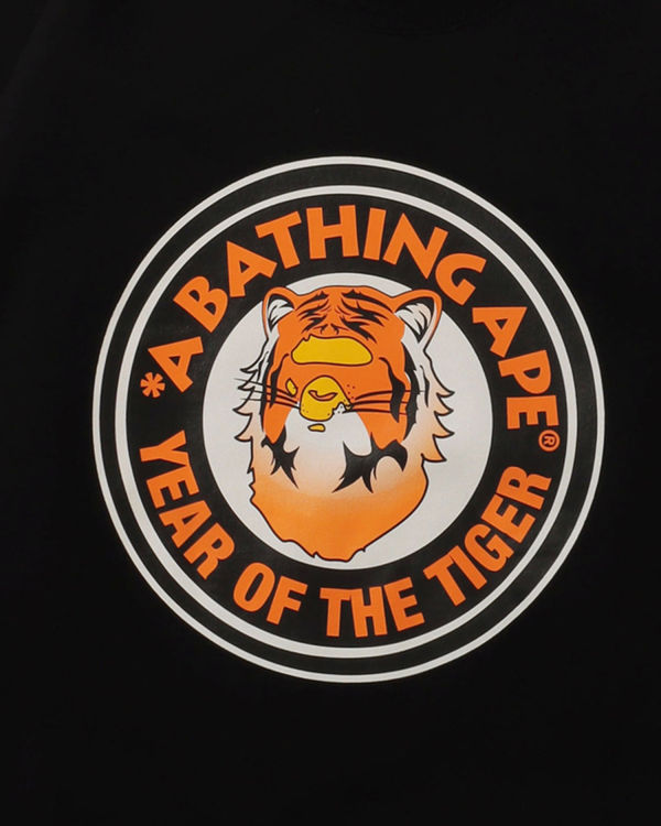Pánské Mikiny Bape Year Of The Tiger Crewneck Černé | 72430BWGC